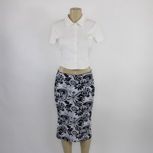 90s Vintage Cato Girls y2k floral mini skirt